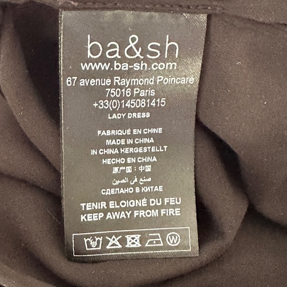 ba&sh Robe Deep Dress - Picture 10 of 12